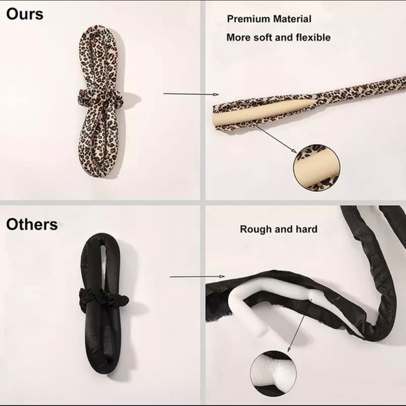 💜Heatless Curling Rod Set- 4 Piece💜 - Picture 4 of 6